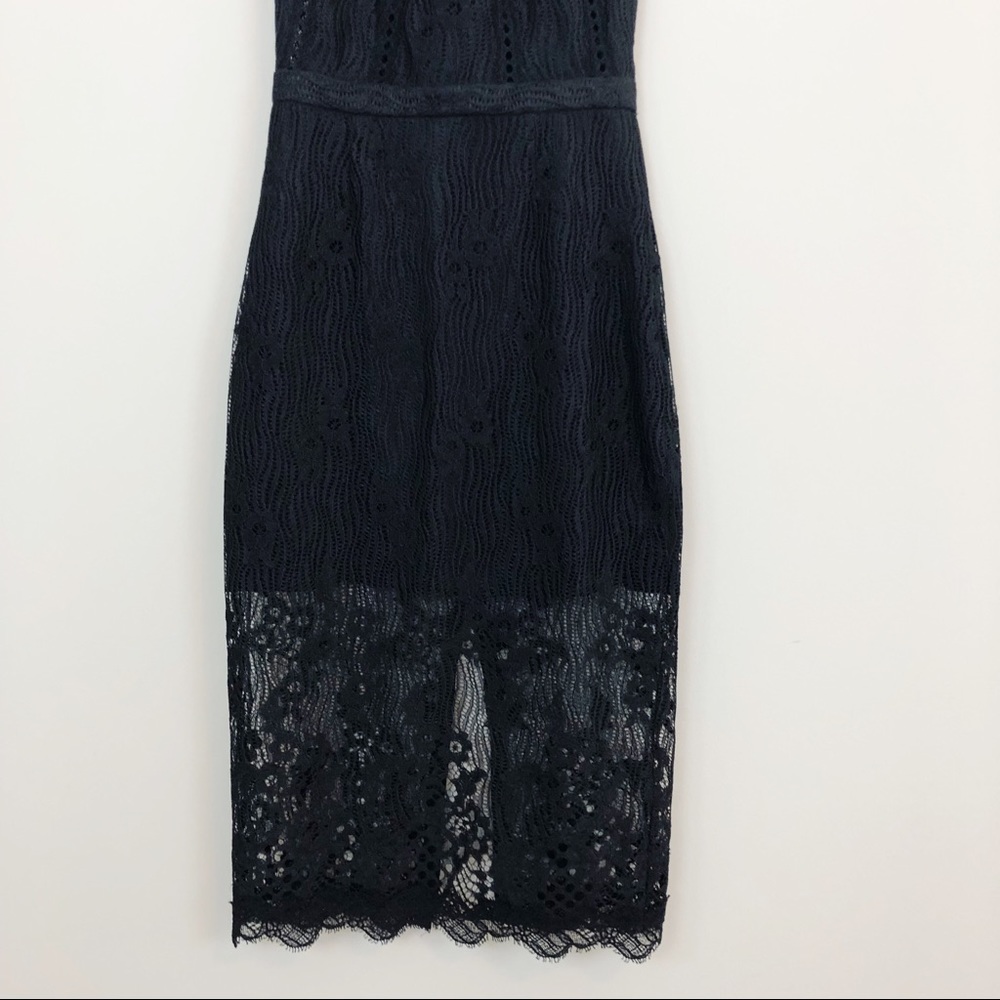 Alexis Oralie Guipure Lace Open Back Midi Dress - Picture 5 of 8